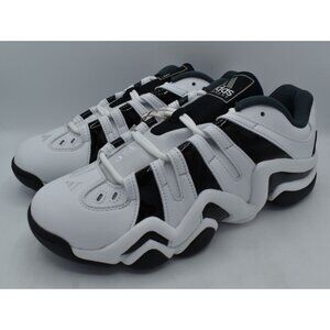 Adidas Originals Men Size 12 Crazy 8 Low Black White Basketball Shoes Sneakers
